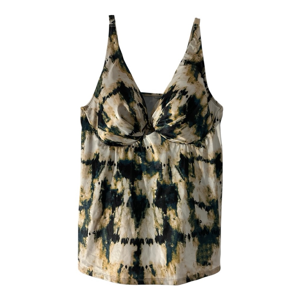 Cacique Tie-Dye Women's tankini top